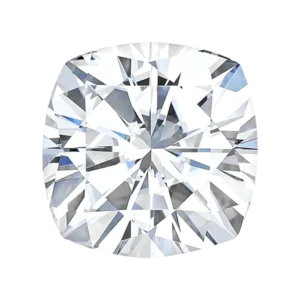 cushion cut majestic moissanite