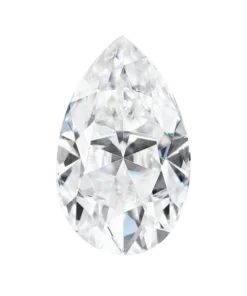 pear cut charles & colvard moissanite